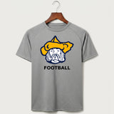 Polo HS Football general - Gray Tee - Full Front