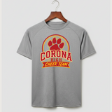 Corona Senior High School Cheer - Gray Tee - Full Front