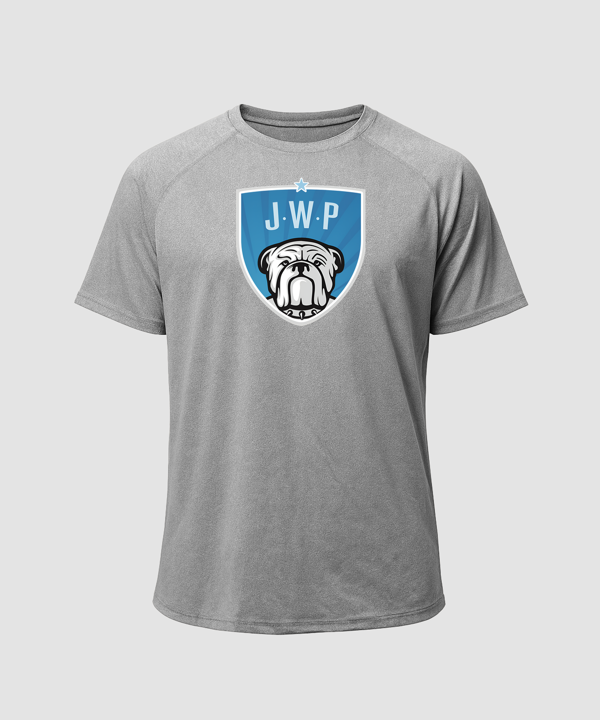 JWP Football - Gray Tee - Full Front