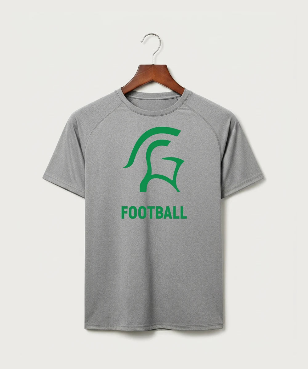 La Crescent-Hokah High School Football (Boys) - Gray Tee - Full Front