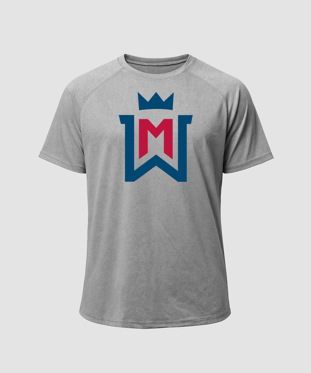 Watertown-Mayer Football - Gray Tee - Full Front