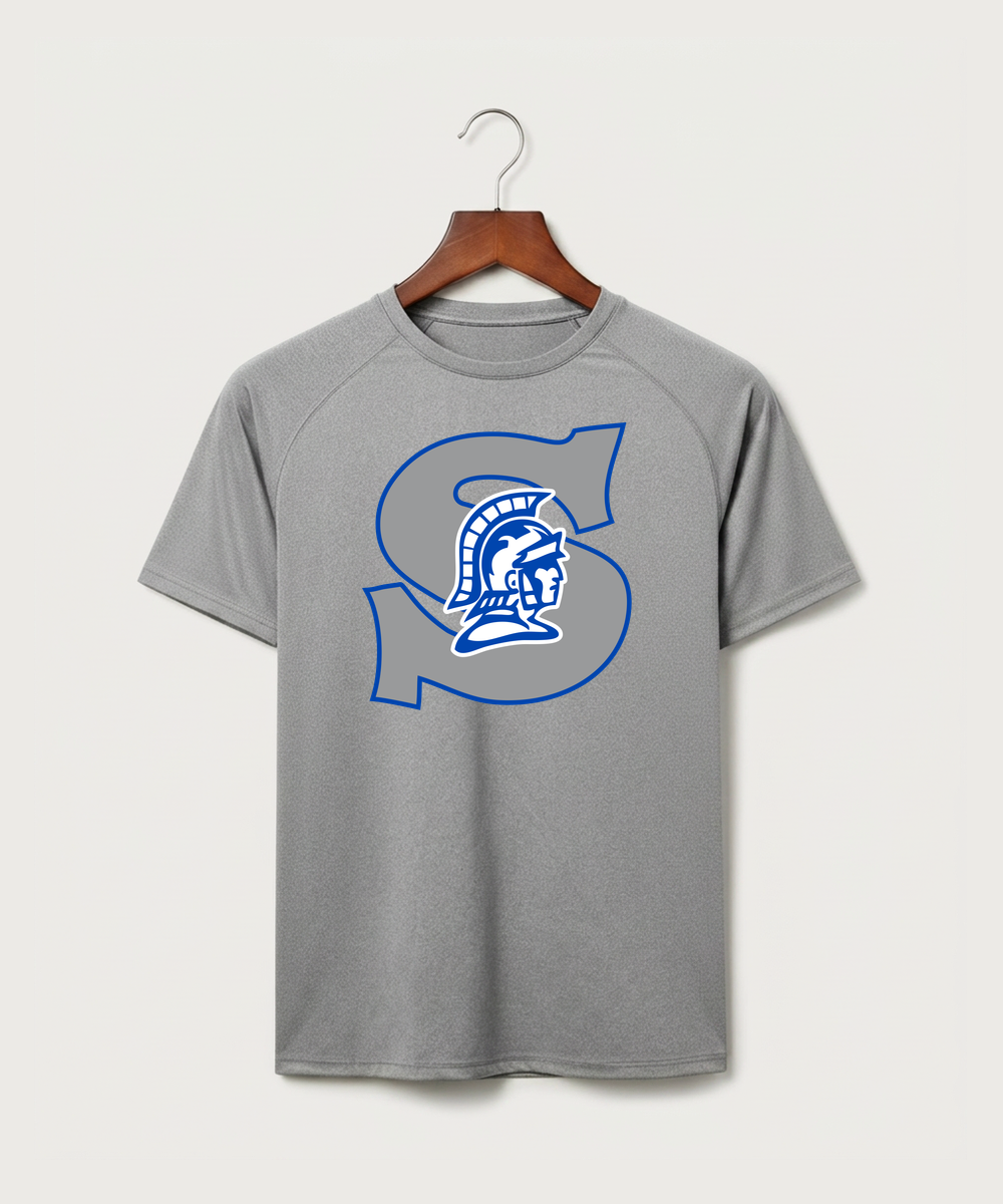 Green Bay Southwest High School Volleyball (Girls) - Gray Tee - Full Front
