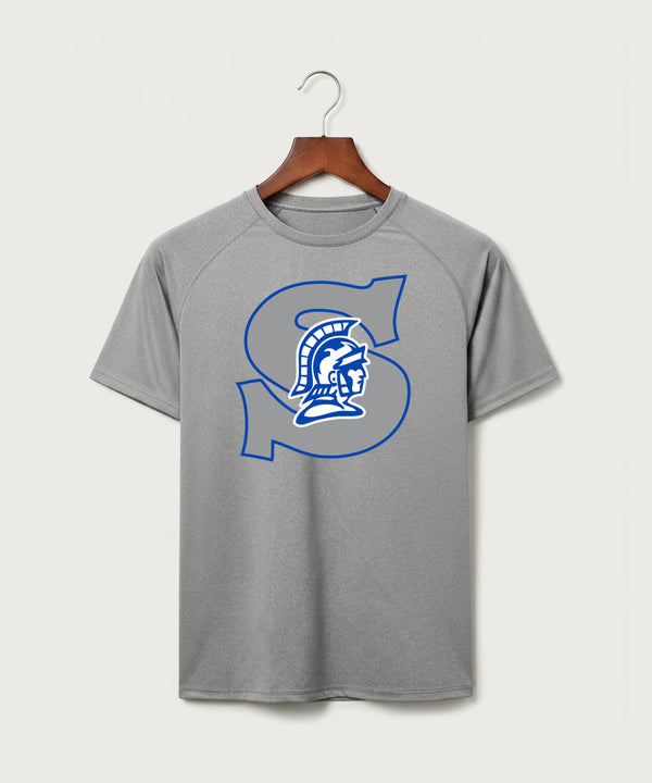 Green Bay Southwest High School Volleyball (Girls) - Gray Tee - Full Front