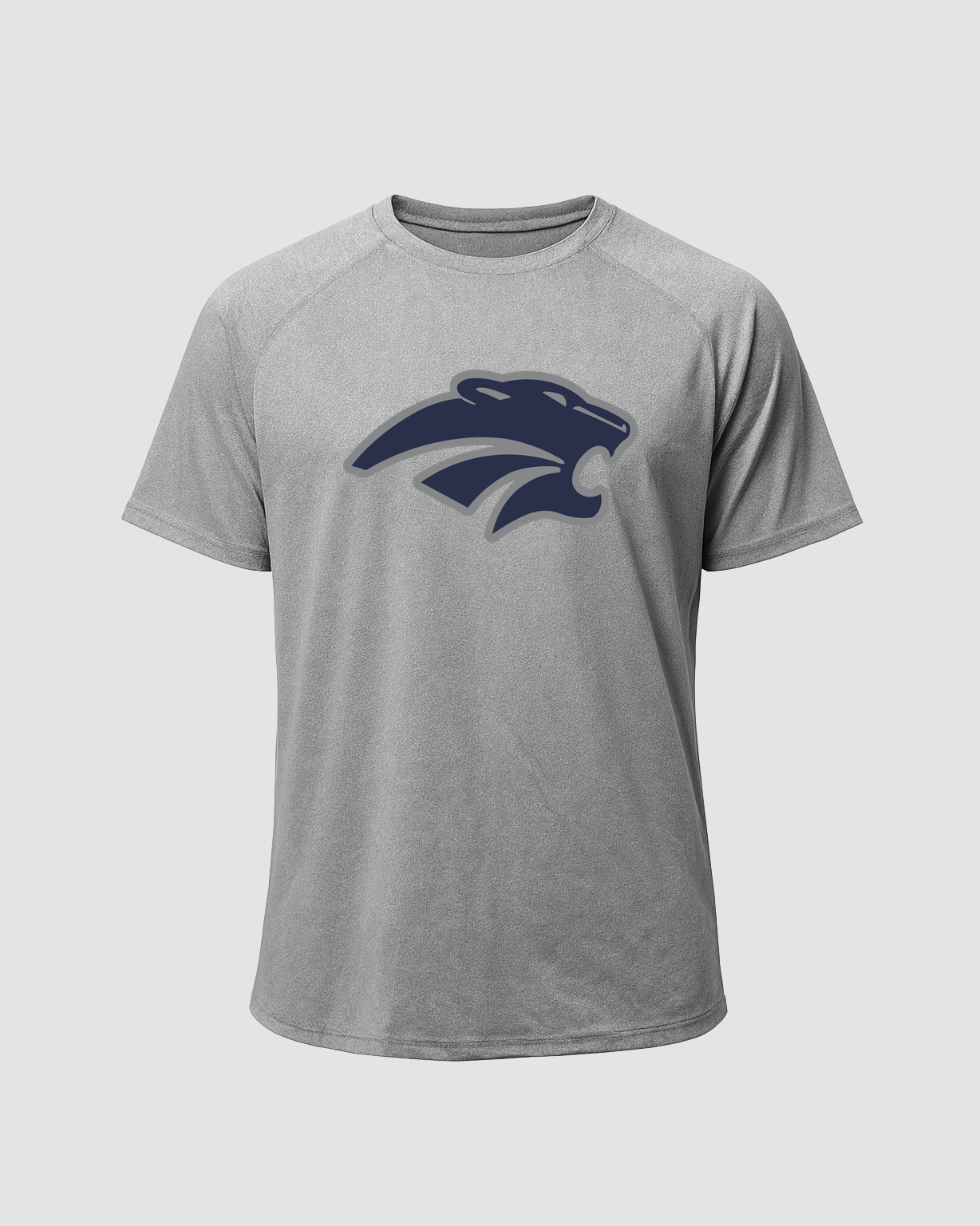 Zumbrota-Mazeppa Volleyball - Gray Tee - Full Front