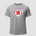 Houston Volleyball - Gray Tee - Full Front
