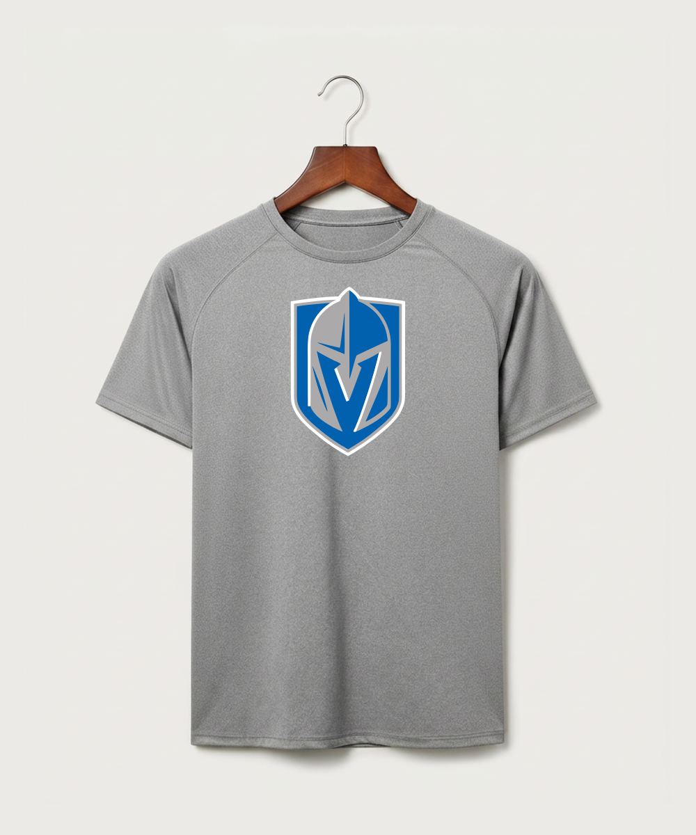 Lake Crystal-Welcome-Memorial High School Football (Boys) - Gray Tee - Full Front