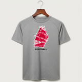 Amboy Football general - Gray Tee - Full Front