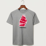 Amboy Football general - Gray Tee - Full Front