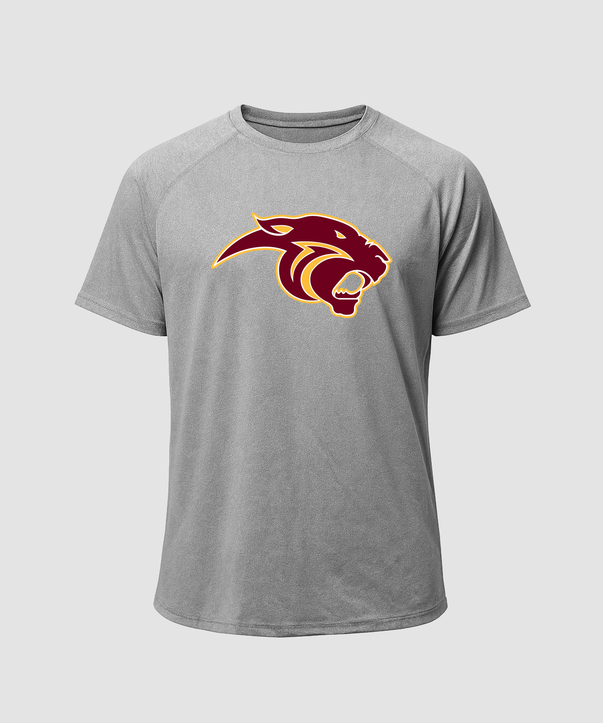 Pine Island Football - Gray Tee - Full Front