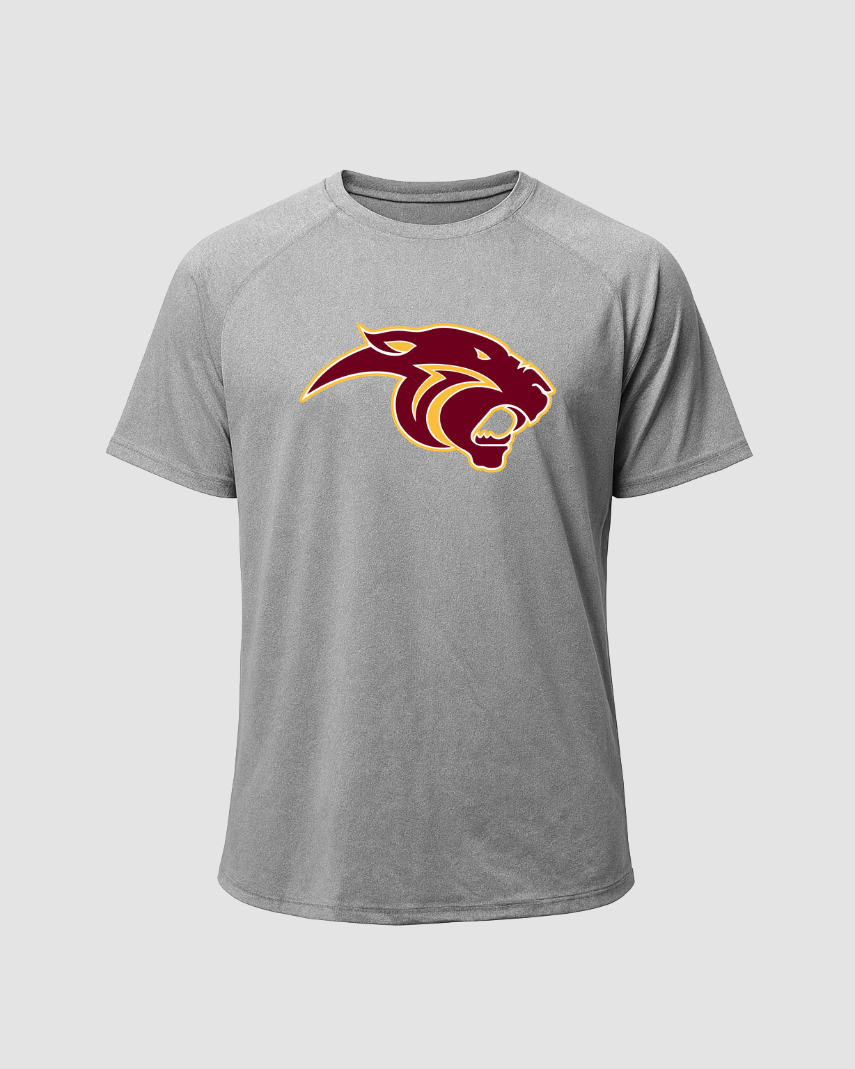 Pine Island Football - Gray Tee - Full Front