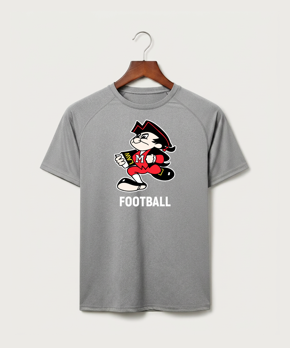 John Marshall High School Basketball (Boys) - Gray Tee - Full Front