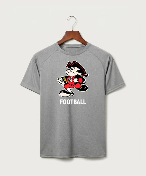 John Marshall High School Basketball (Boys) - Gray Tee - Full Front