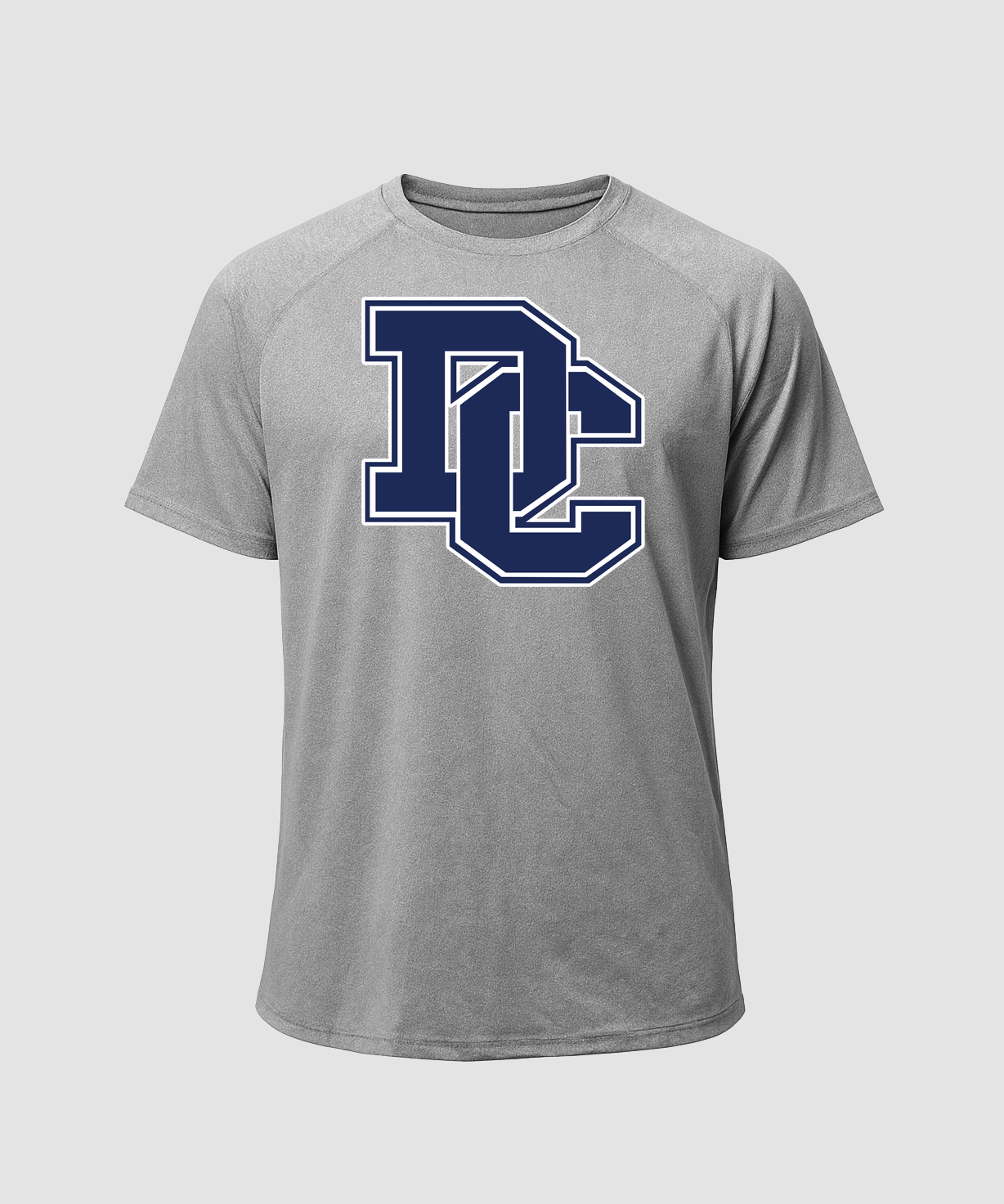 Dassel-Cokato Football - Gray Tee - Full Front