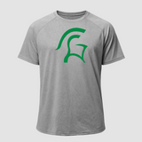 La Crescent-Hokah Football - Gray Tee - Full Front