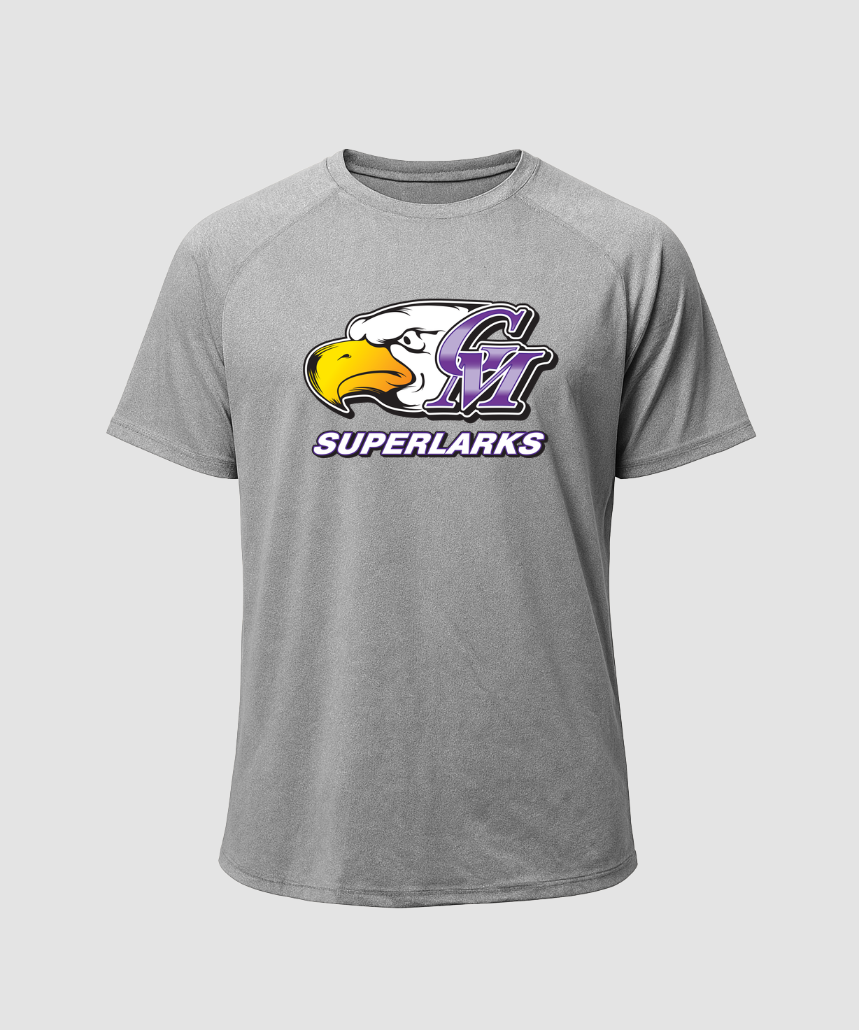Grand Meadow Football - Gray Tee - Full Front