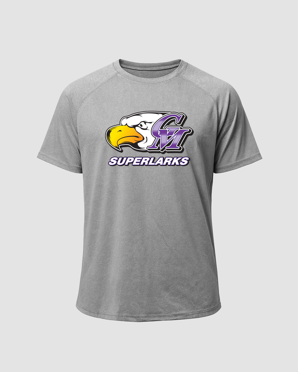 Grand Meadow Football - Gray Tee - Full Front