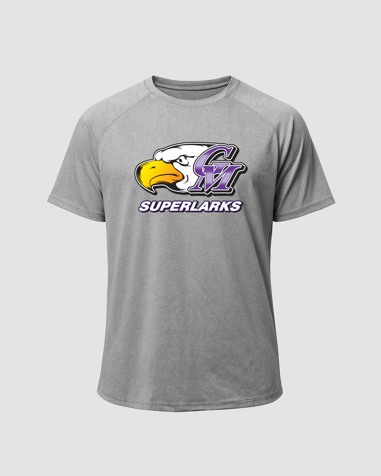 Grand Meadow Football - Gray Tee - Full Front