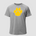 PEM Football - Gray Tee - Full Front