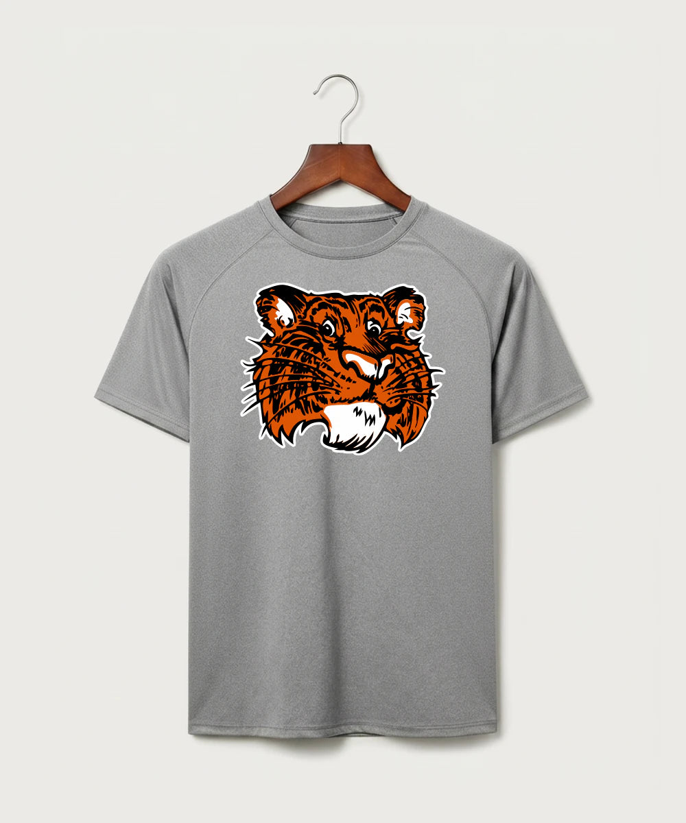Browerville Public High School Athletics Coed - Gray Tee - Full Front