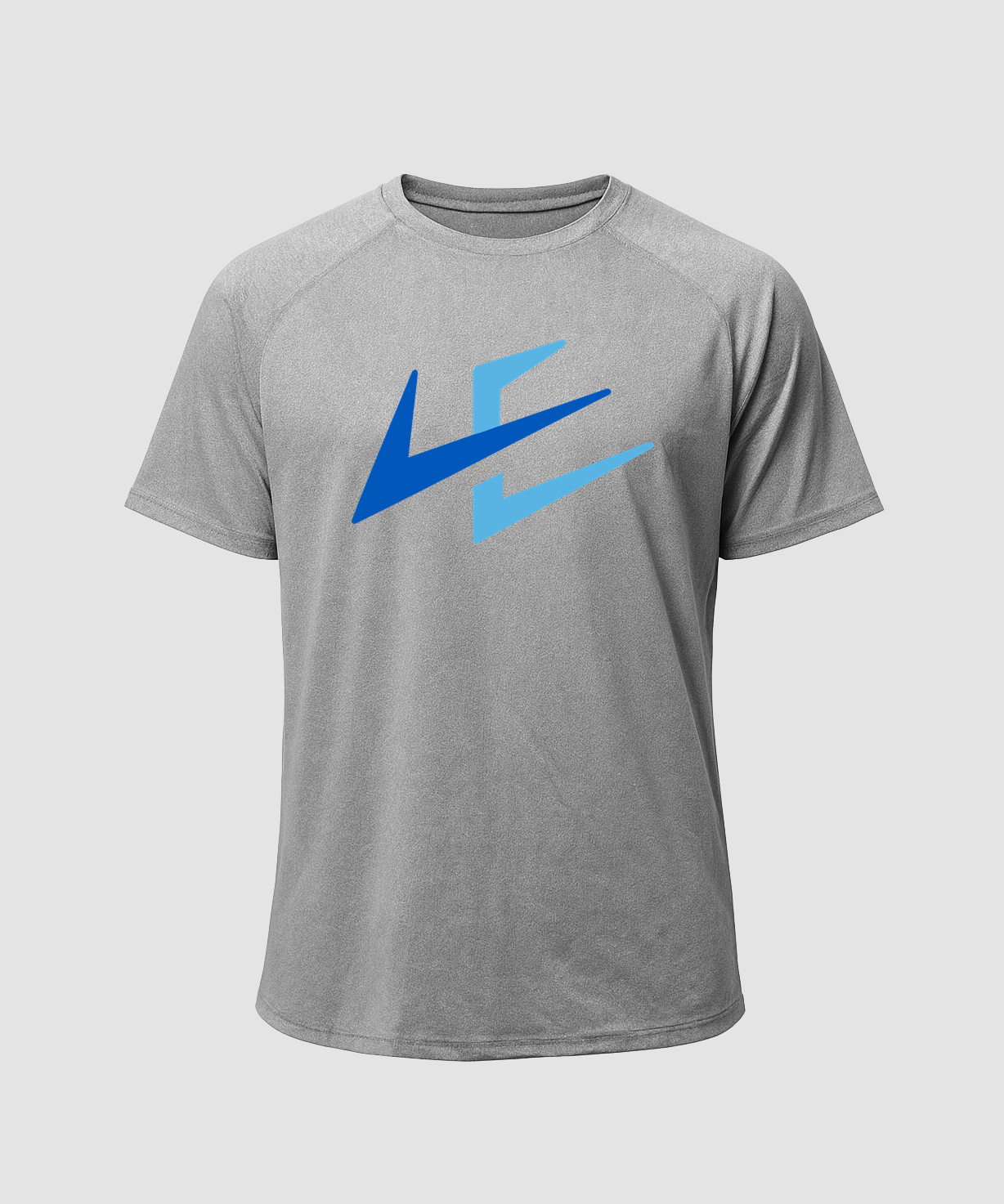 Leading Edge example_store - Gray Tee - Full Front