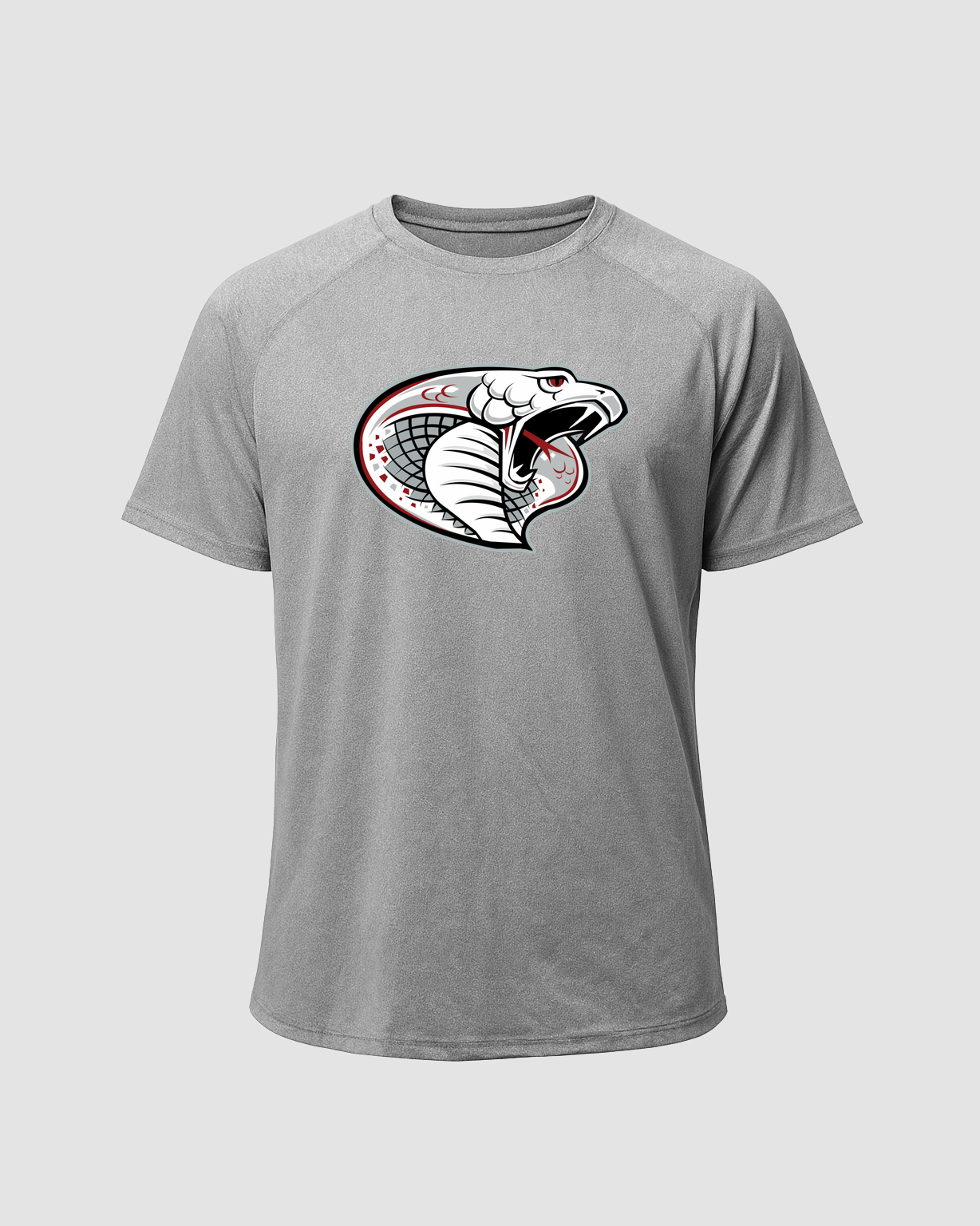 Triton Volleyball - Gray Tee - Full Front