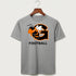 Giltner High School Football - Gray Tee - Full Front