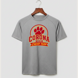 Corona Senior High School Cheer - Gray Tee - Full Front