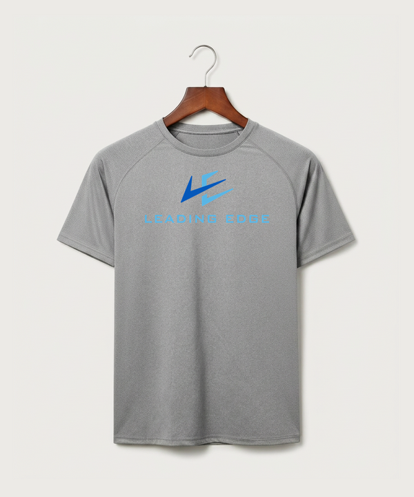 Leading Edge Team Store - Gray Tee - Full Front