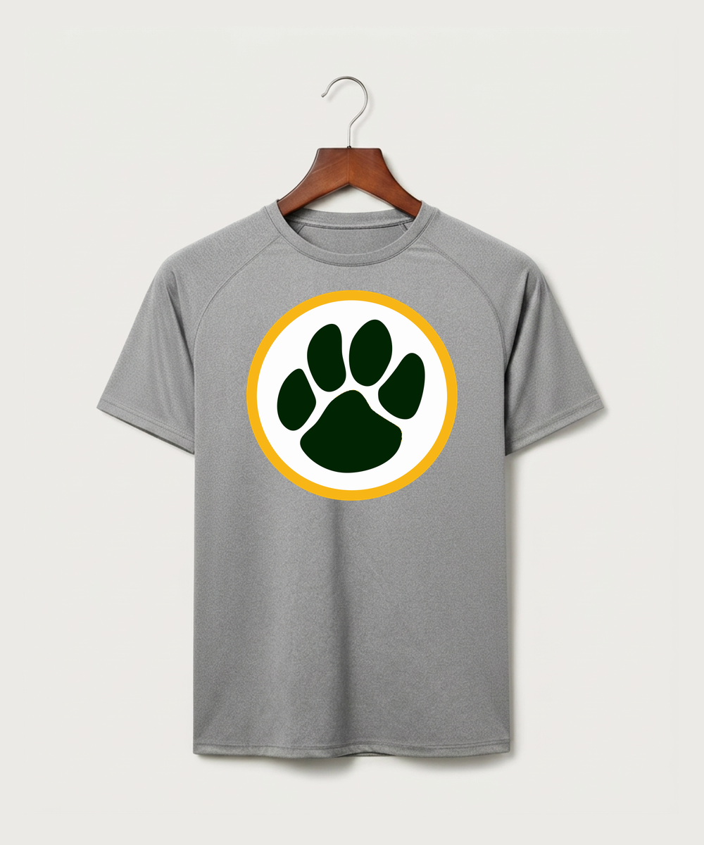 Ashwaubenon High School — Spirit Store - Gray Tee - Full Front