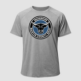 Martin County West Football - Gray Tee - Full Front