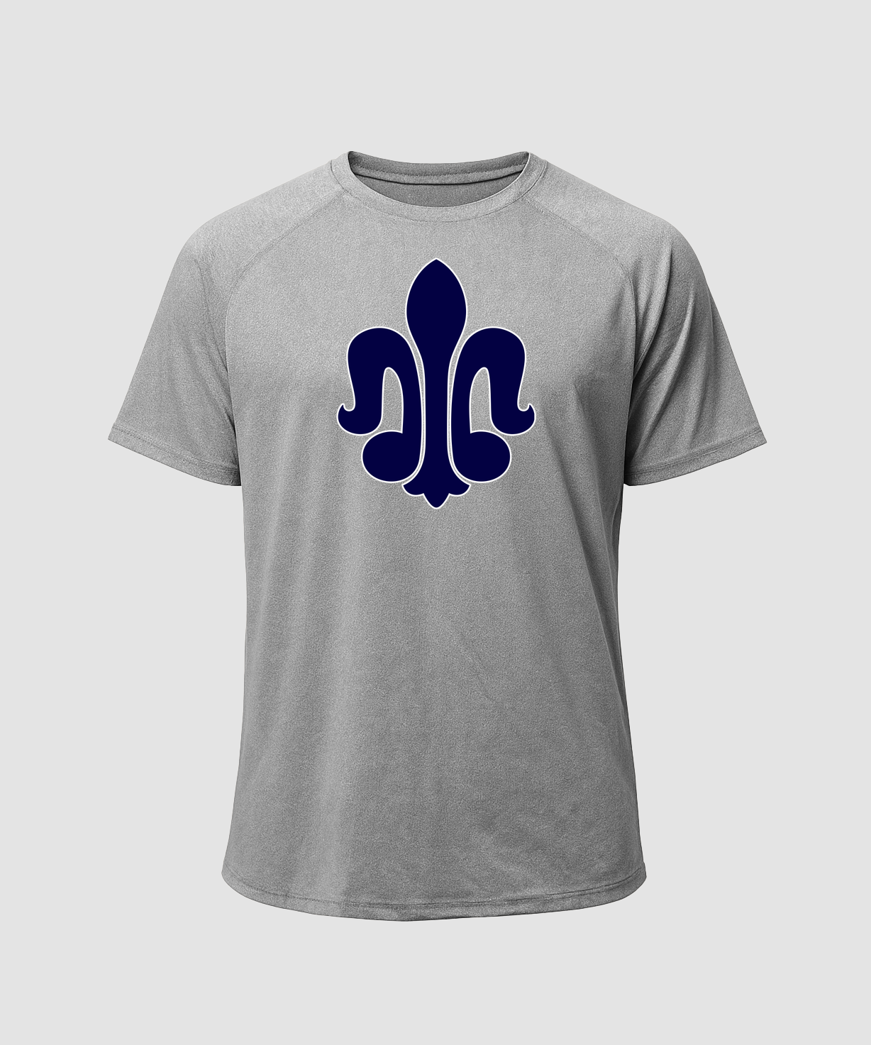 St. Peter Athletics - Gray Tee - Full Front