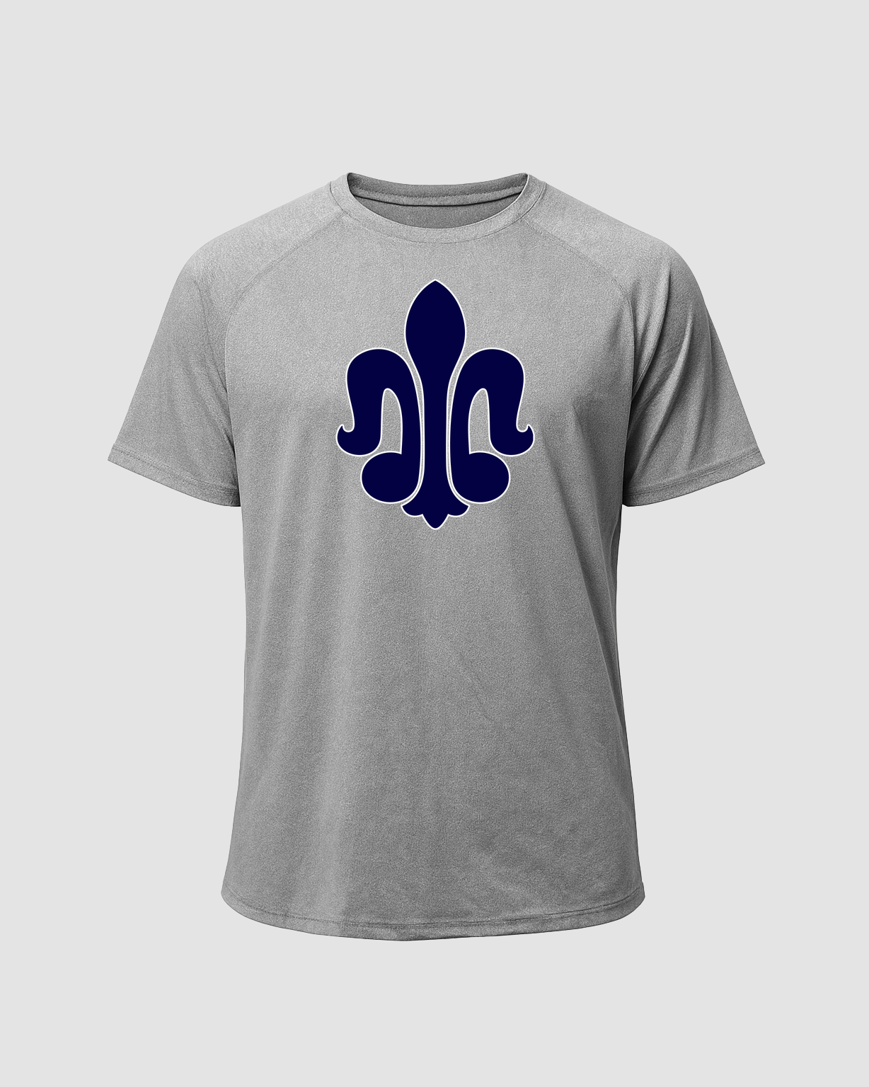 St. Peter Athletics - Gray Tee - Full Front