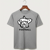 Polo HS Football general - Gray Tee - Full Front