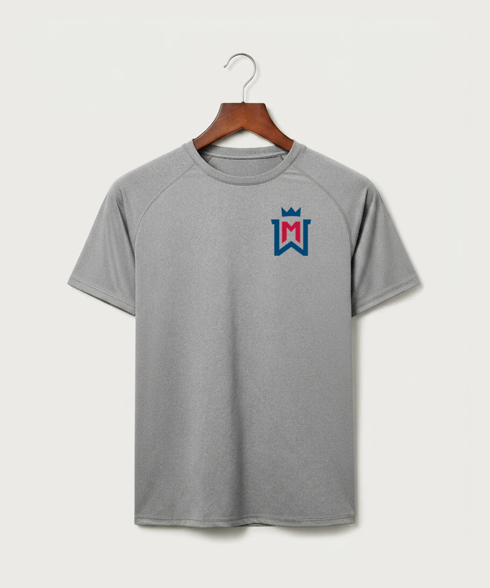 Watertown Mayer High School Football (Boys) - Gray Tee - Left Chest
