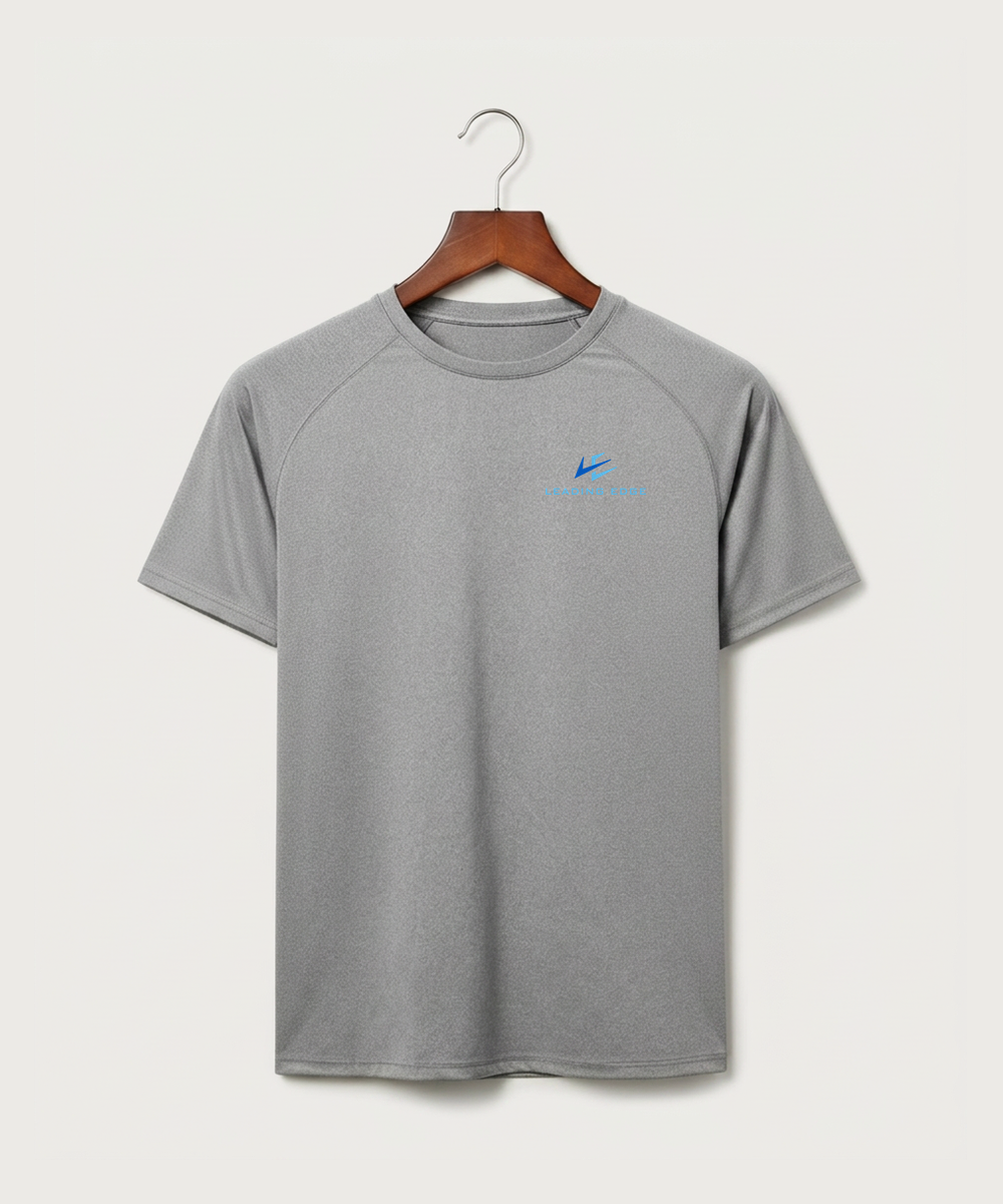 Leading Edge Team Store - Gray Tee - Left Chest