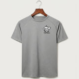 Polo HS Football general - Gray Tee - Left Chest