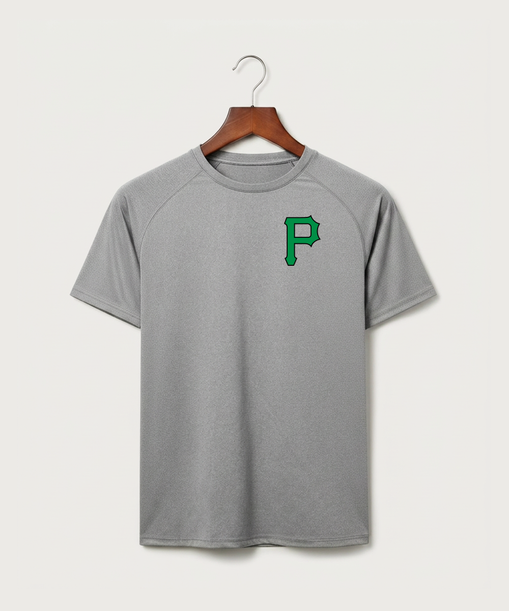 Pipestone Area High School Volleyball (Girls) - Gray Tee - Left Chest