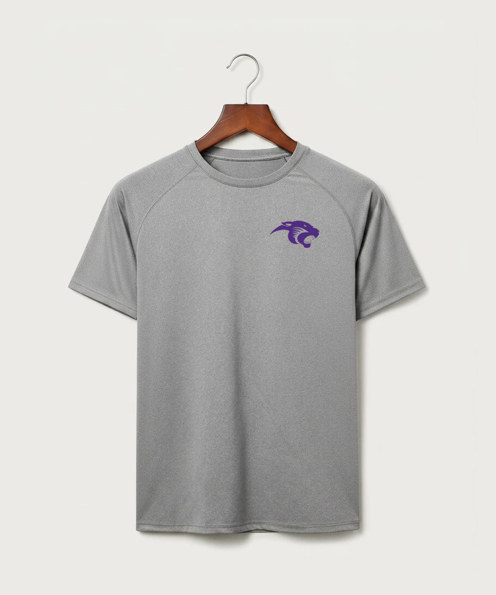 Glencoe Silver Lake High School Athletics - Gray Tee - Left Chest