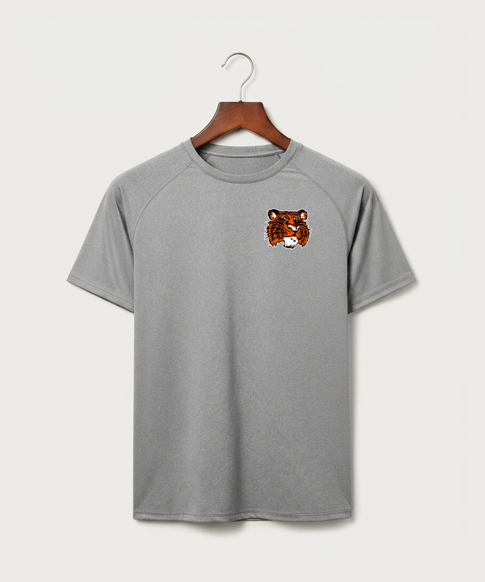 Browerville Public High School Athletics Coed - Gray Tee - Left Chest