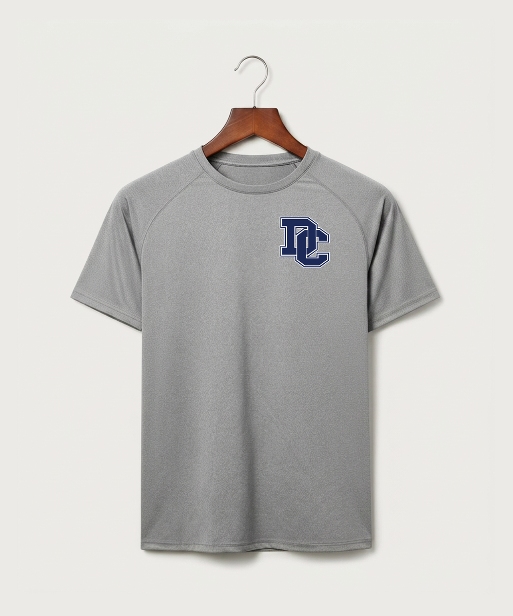 Dassel Cokato High School Football (Boys) - Gray Tee - Left Chest