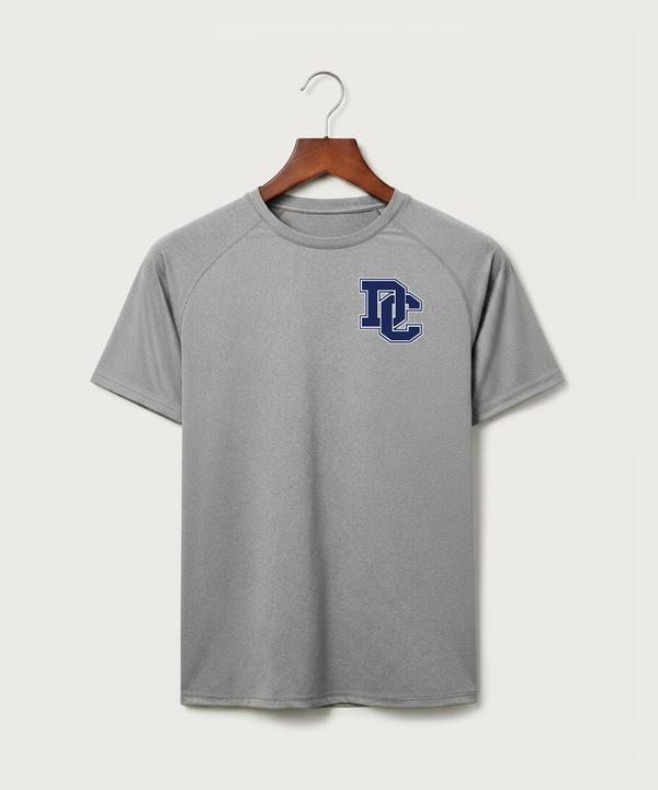 Dassel Cokato High School Football (Boys) - Gray Tee - Left Chest