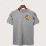 Polo HS Football general - Gray Tee - Left Chest