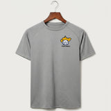 Polo HS Football general - Gray Tee - Left Chest