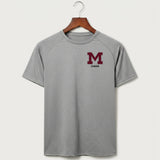 Moline Cheer general - Gray Tee - Left Chest