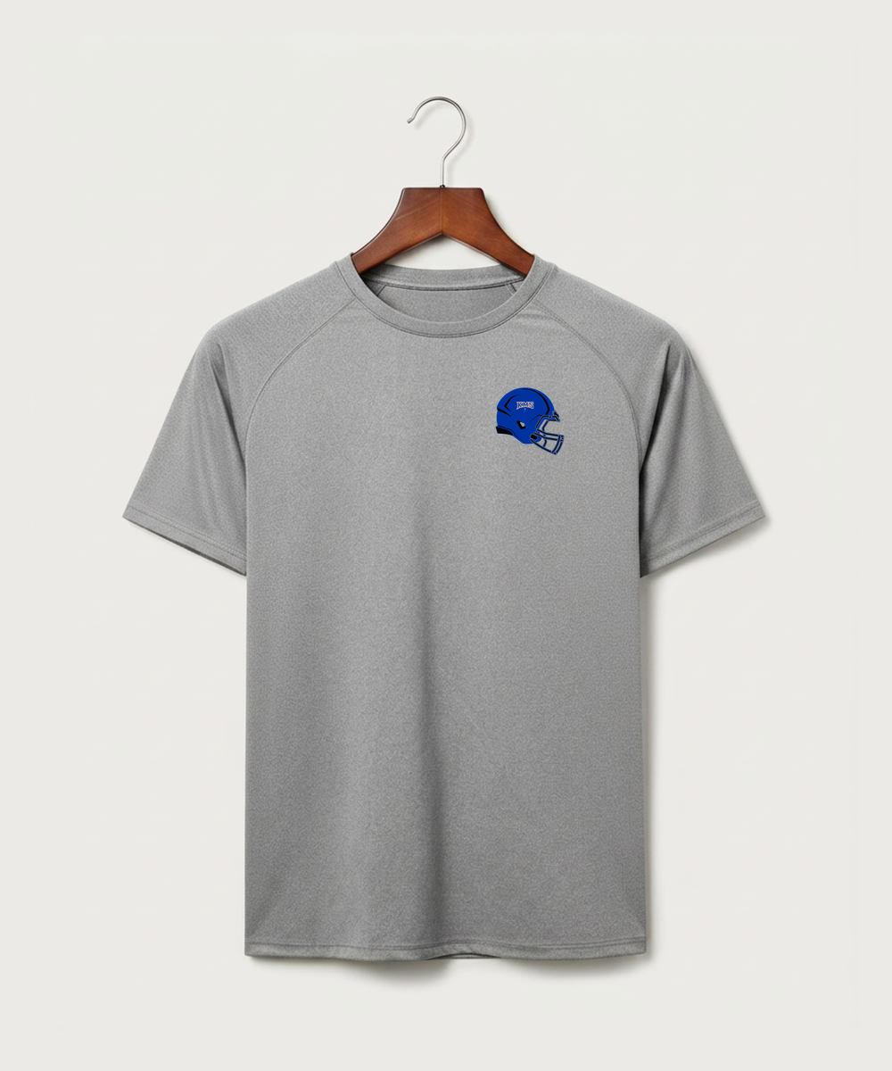 Kerkhoven-Murdock-Sunburg High School Football (Boys) - Gray Tee - Left Chest