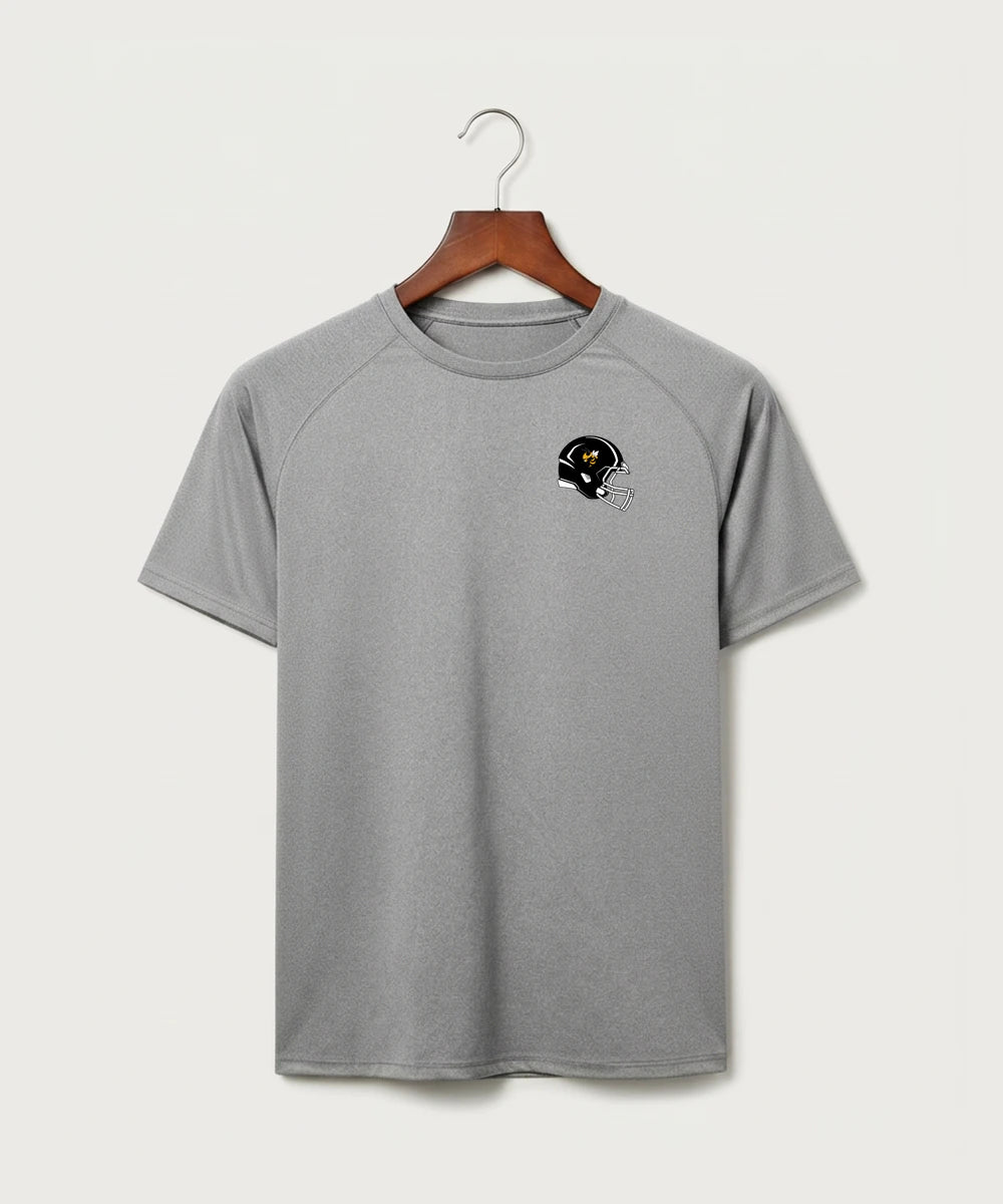 Perham High School Football (Boys) - Gray Tee - Left Chest