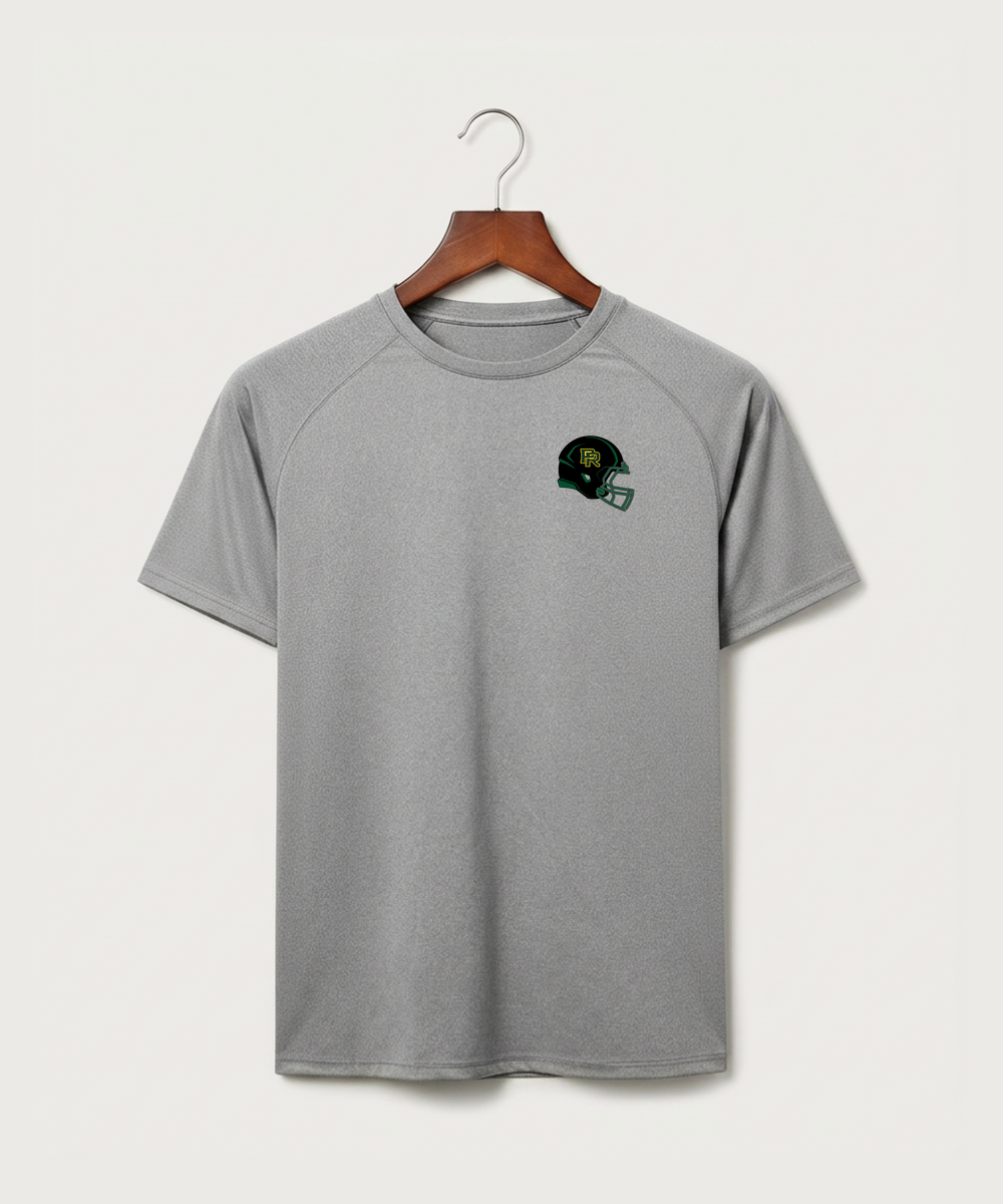 Proctor High School Football (Boys) - Gray Tee - Left Chest