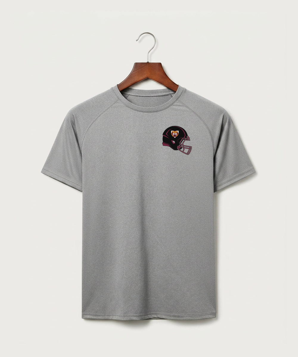 Stewartville High School Football (Boys) - Gray Tee - Left Chest