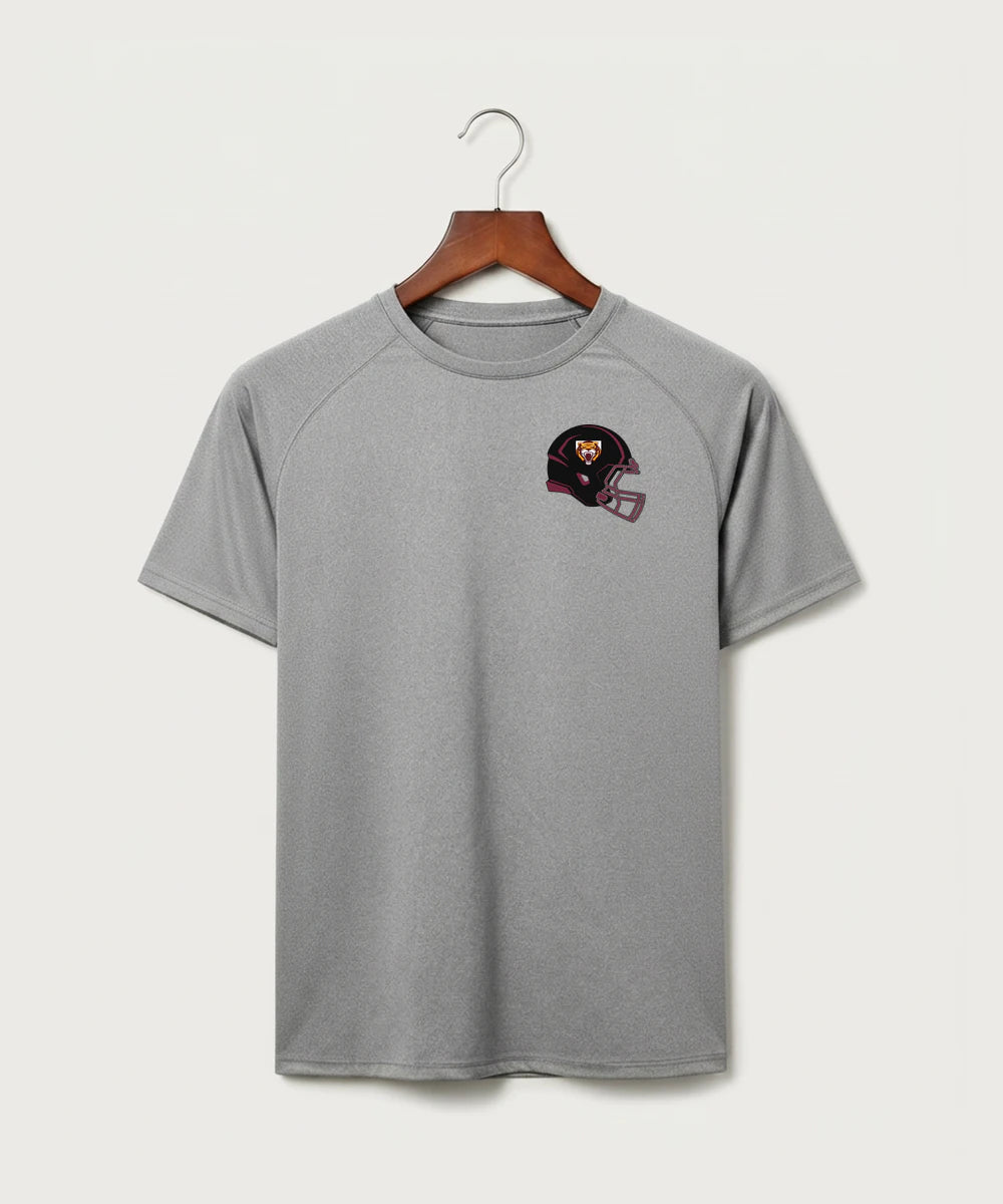 Stewartville High School Football (Boys) - Gray Tee - Left Chest