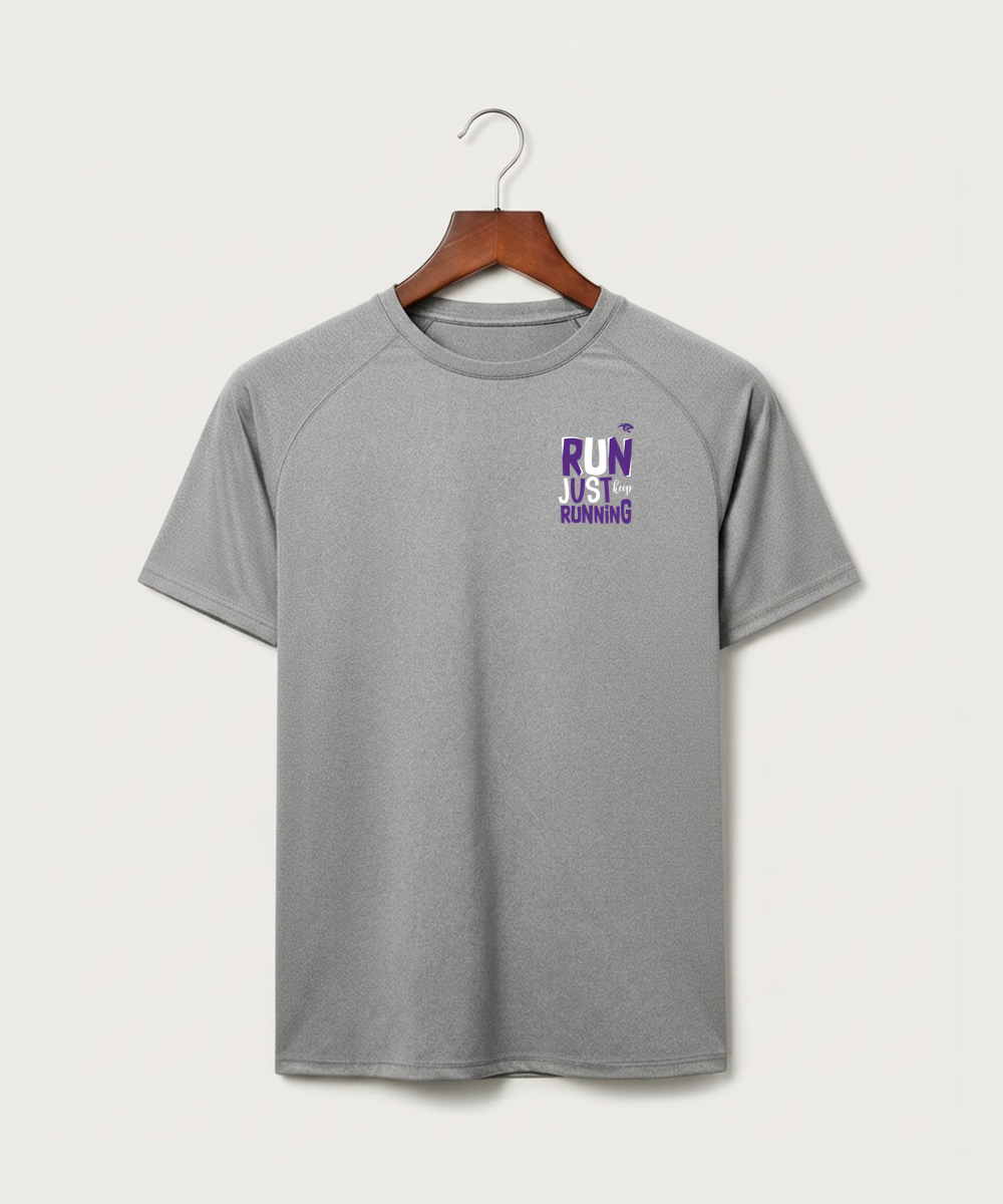 Glencoe Silver Lake High School Athletics - Gray Tee - Left Chest